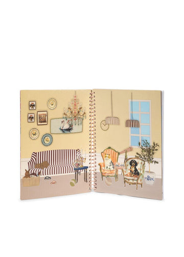 Stickerboek - Dusty pink